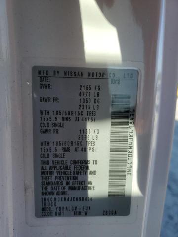 2018 NISSAN NV200 2.5S - 3N6CM0KN4JK698436