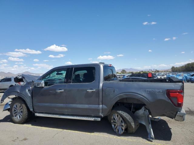 FORD F150 XLT 2024 gray  gas 1FTFW3L86RKD66350 photo #3