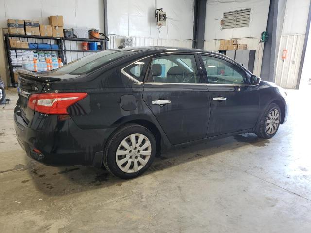 NISSAN SENTRA S 2016 black  gas 3N1AB7AP9GY247202 photo #4