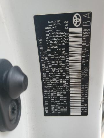 2017 TOYOTA COROLLA L - 5YFBURHE6HP579417