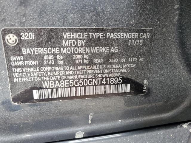 2016 BMW 320 XI WBA8E5G50GNT41895