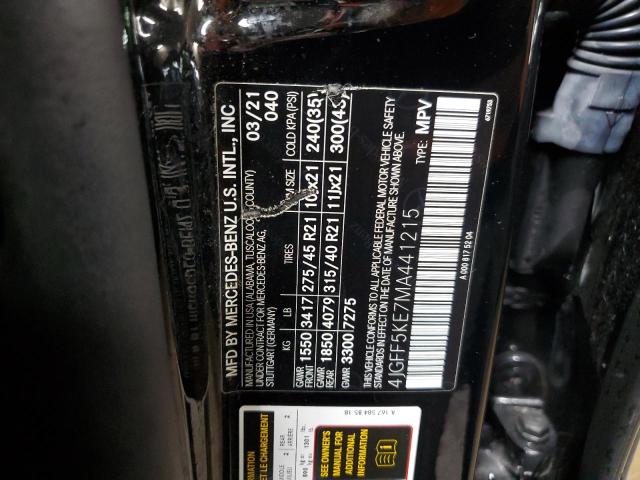 2021 MERCEDES-BENZ GLS 450 4M - 4JGFF5KE7MA441215