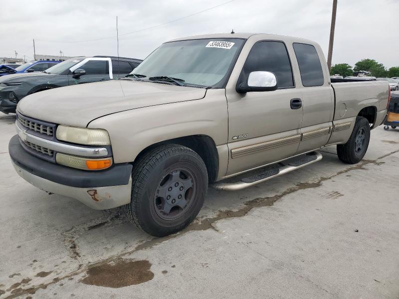 CHEVROLET SILVERADO 2002 tan  gas 2GCEC19T521241012 photo #1