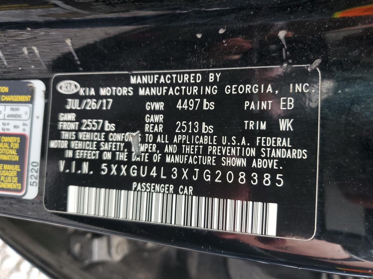 Kia Optima ex 2018