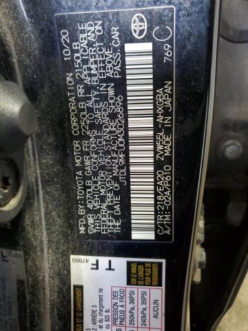 2021 TOYOTA PRIUS LE - JTDL9MFU0M3026896