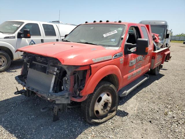 FORD F350 SUPER 2016 red 4dr ext gas 1FD8X3G68GEB56354 photo #3