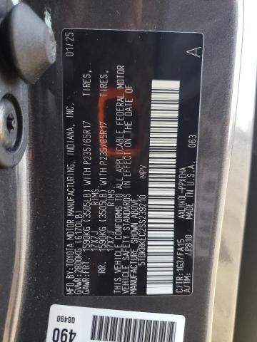 2025 TOYOTA SIENNA LE - 5TDKRKEC2SS239210