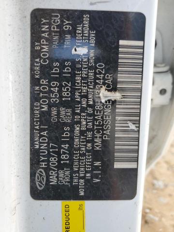 2017 HYUNDAI ACCENT SE - KMHCT5AE8HU334420