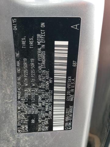 2015 TOYOTA SIENNA SPO 5TDXK3DC7FS600132