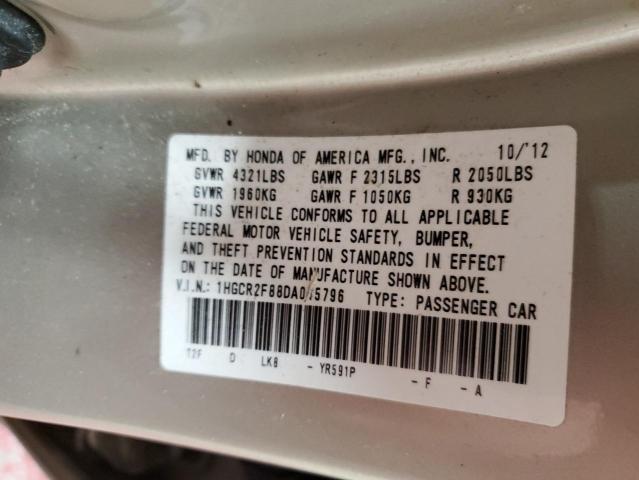 2013 HONDA ACCORD EXL - 1HGCR2F88DA045796