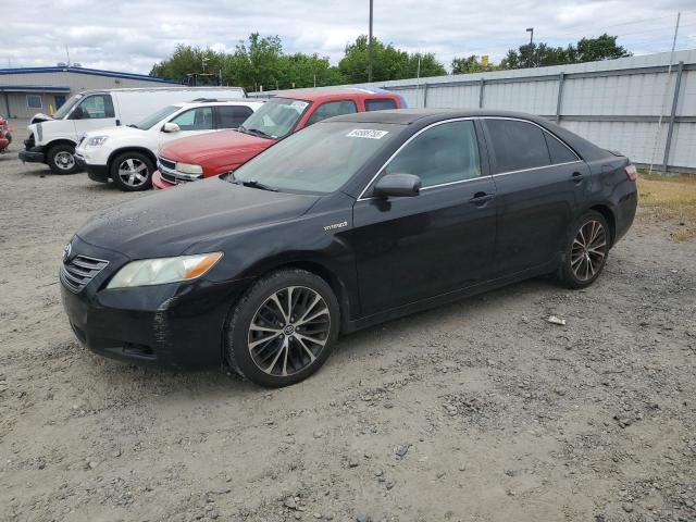 TOYOTA CAMRY HYBR 2007 black  hybrid engine 4T1BB46K57U001999 photo #1