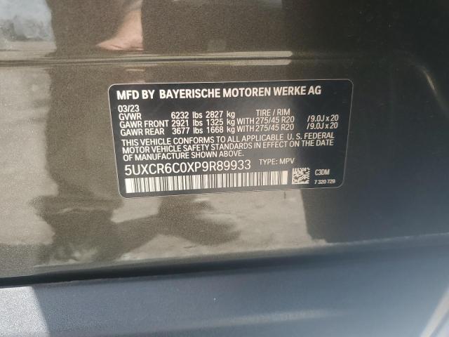 2023 BMW X5 XDRIVE4 5UXCR6C0XP9R89933