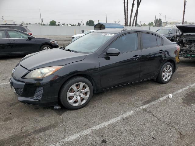 MAZDA 3 I 2013 black  gas JM1BL1UPXD1847573 photo #1