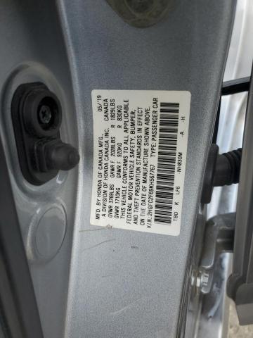 2019 HONDA CIVIC LX - 2HGFC2F69KH567767