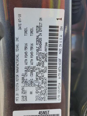 2018 TOYOTA TACOMA DOU - 5TFCZ5AN2JX158147