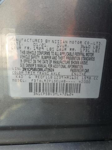 2021 NISSAN KICKS S - 3N1CP5BV3ML472624