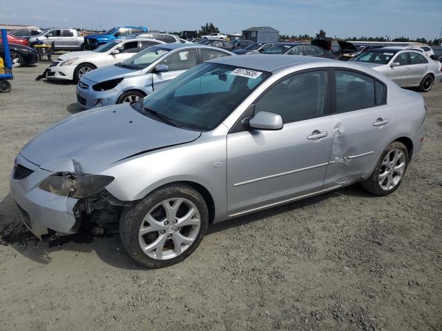 MAZDA 3 I 2009 silver  gas JM1BK32G791209810 photo #1