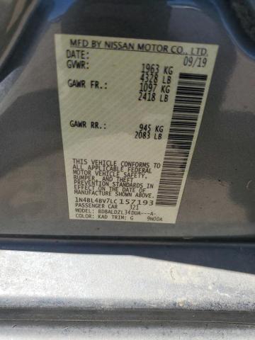 2020 NISSAN ALTIMA S - 1N4BL4BV7LC157193