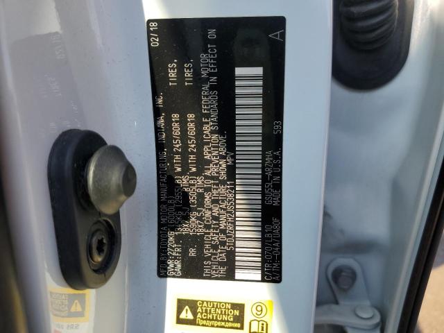 2018 TOYOTA HIGHLANDER - 5TDJZRFH2JS538211