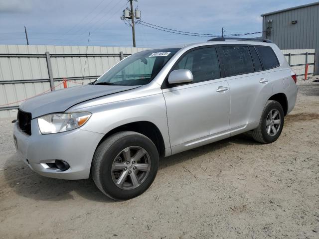 TOYOTA HIGHLANDER 2010 silver  gas 5TDZK3EH0AS020782 photo #1
