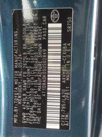 2025 TOYOTA CAMRY XSE - 4T1DBADK0SU502849