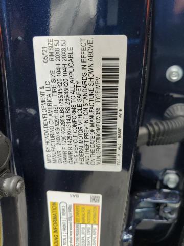 2021 HONDA PASSPORT E - 5FNYF8H04MB023356