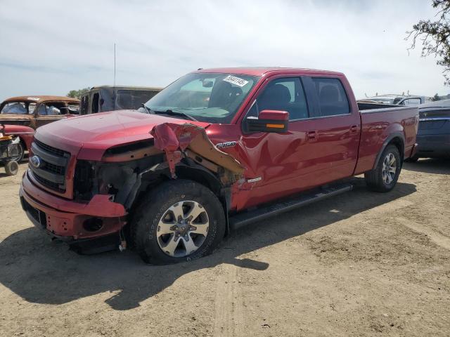 FORD F150 SUPER 2013 red  gas 1FTFW1ET9DKG52949 photo #1