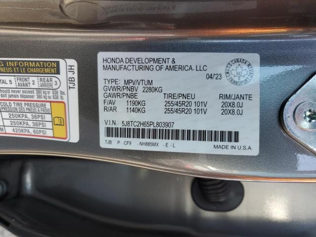 2023 ACURA RDX A-SPEC - 5J8TC2H65PL803907