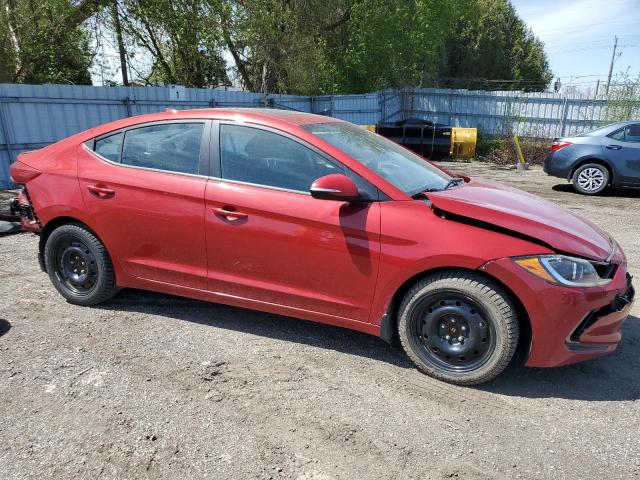 Vin: kmhd84lf9hu119912, lot: 55273695, hyundai elantra se 20174