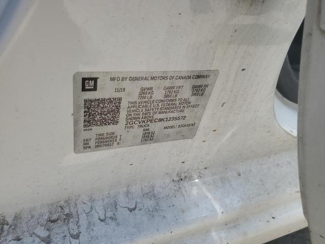 2019 CHEVROLET SILVERADO - 2GCVKPEC8K1235572