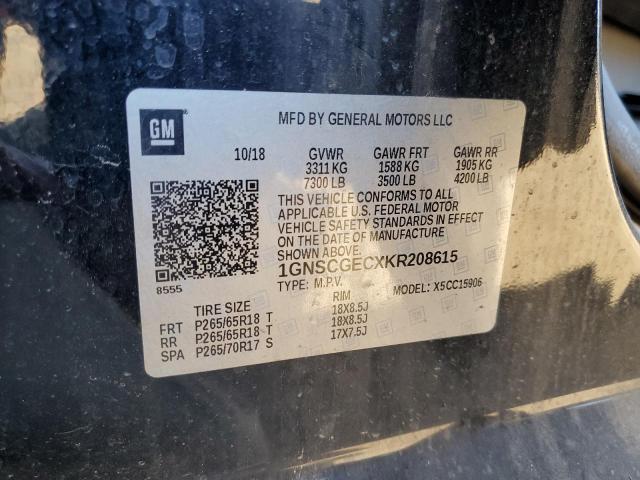 2019 CHEVROLET SUBURBAN C - 1GNSCGECXKR208615
