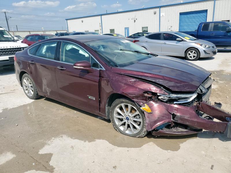 Vin: 3fa6p0pu0hr183741, lot: 52985775, ford fusion se phev 20174