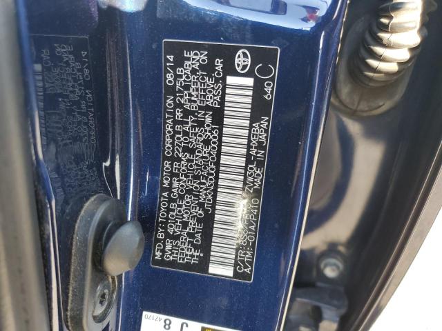 2015 TOYOTA PRIUS - JTDKN3DU0F0400061