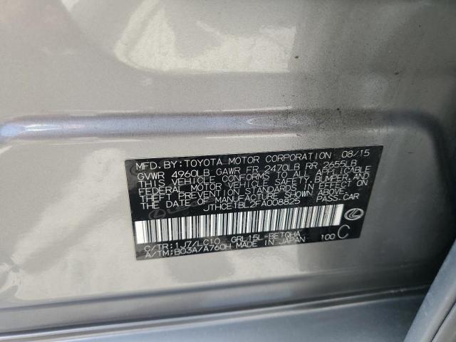 2015 LEXUS GS 350 JTHCE1BL2FA008825