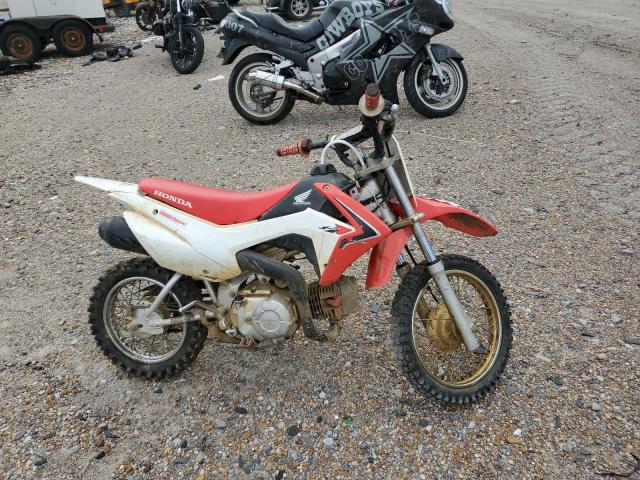 HONDA CRF110 F 2017 white  gas LALJE021XH3403945 photo #1
