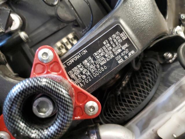 2016 SUZUKI GSX-R750 JS1GR7MA7G2100086