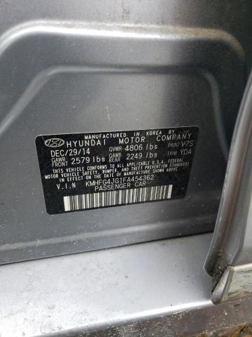 2015 HYUNDAI AZERA KMHFG4JG1FA454362