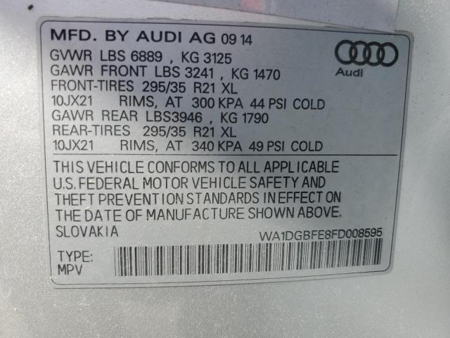 2015 AUDI Q7 PRESTIG - WA1DGBFE8FD008595
