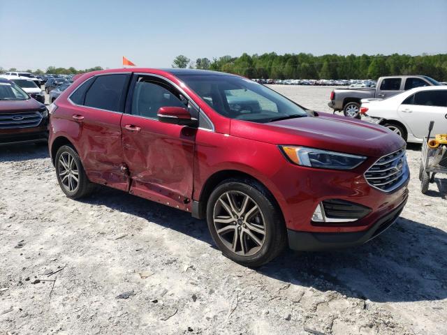 Vin: 2fmpk3k97kbb94738, lot: 52158345, ford edge titanium 20194