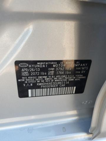 2013 HYUNDAI ELANTRA GL - KMHDH4AE3DU861114