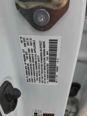 2019 HONDA CR-V EXL - 7FARW1H84KE037857