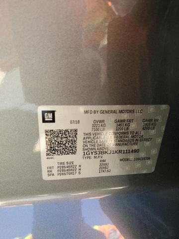 2019 CADILLAC ESCALADE L - 1GYS3BKJ1KR111490