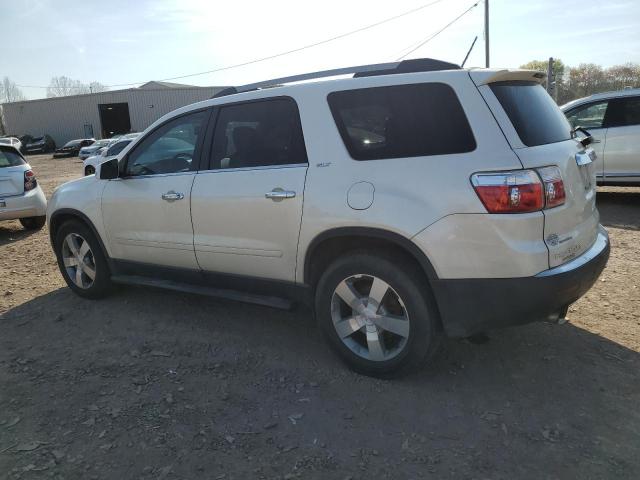GMC ACADIA SLT 2011 white  gas 1GKKVRED5BJ409607 photo #3