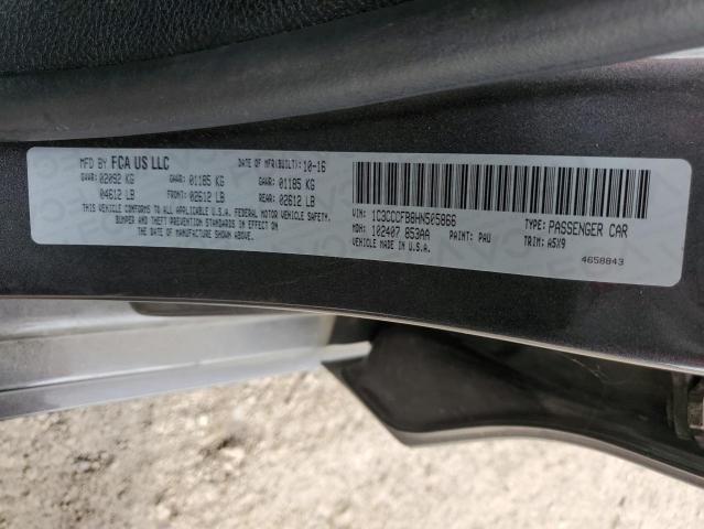 2017 CHRYSLER 200 LX 1C3CCCFB8HN505866