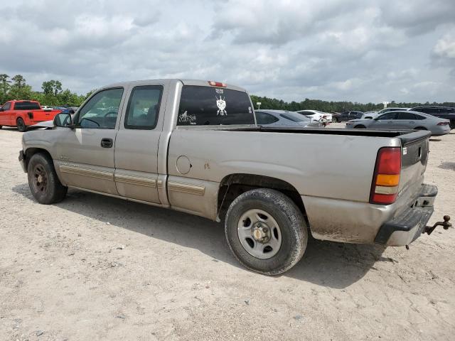 CHEVROLET SILVERADO 2001 tan 4dr ext gas 2GCEC19V211262822 photo #3