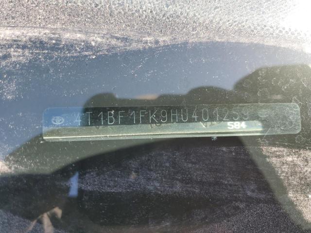 2017 TOYOTA CAMRY LE - 4T1BF1FK9HU401259