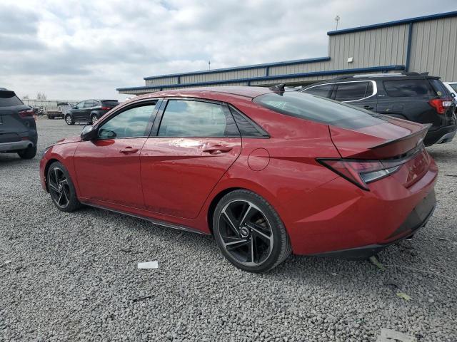 Vin: kmhlr4af5mu174489, lot: 52009315, hyundai elantra n line 20212