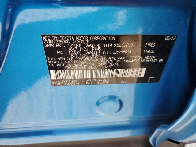 2017 TOYOTA RAV4 HV LI - JTMDJREV6HD134507