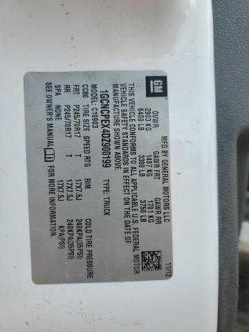 2013 CHEVROLET SILVERADO - 1GCNCPEX4DZ900199