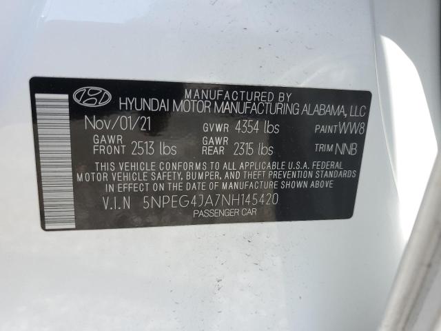 2022 HYUNDAI SONATA SE - 5NPEG4JA7NH145420